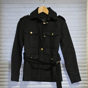 Banana Republic Black Military Jacket, 00p